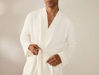Unisex Organic Waffle Robe - Renewed