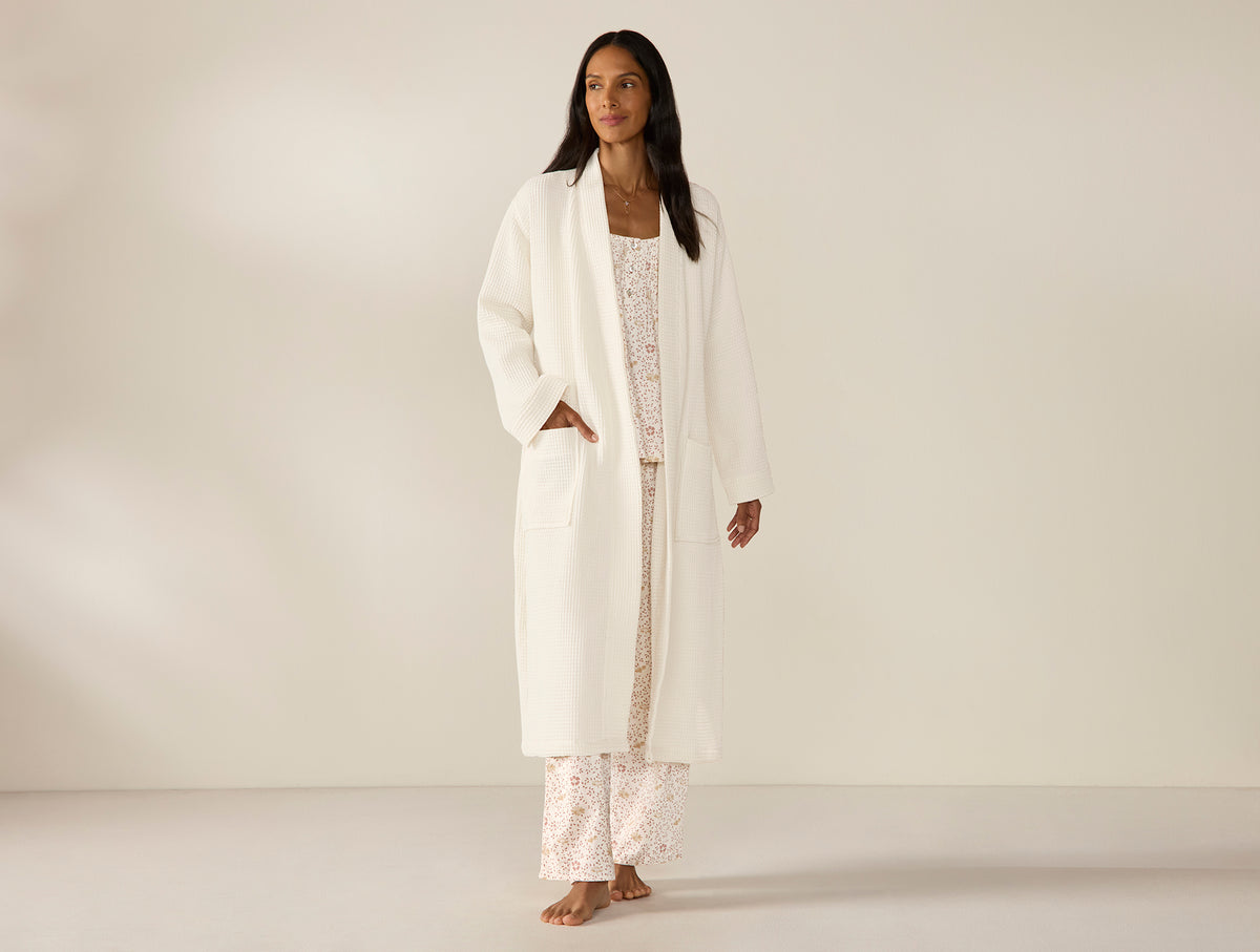 Koofi Robe Unisex Organic Waffle Robe – Coyuchi