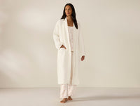 Unisex Organic Waffle Robe - Renewed