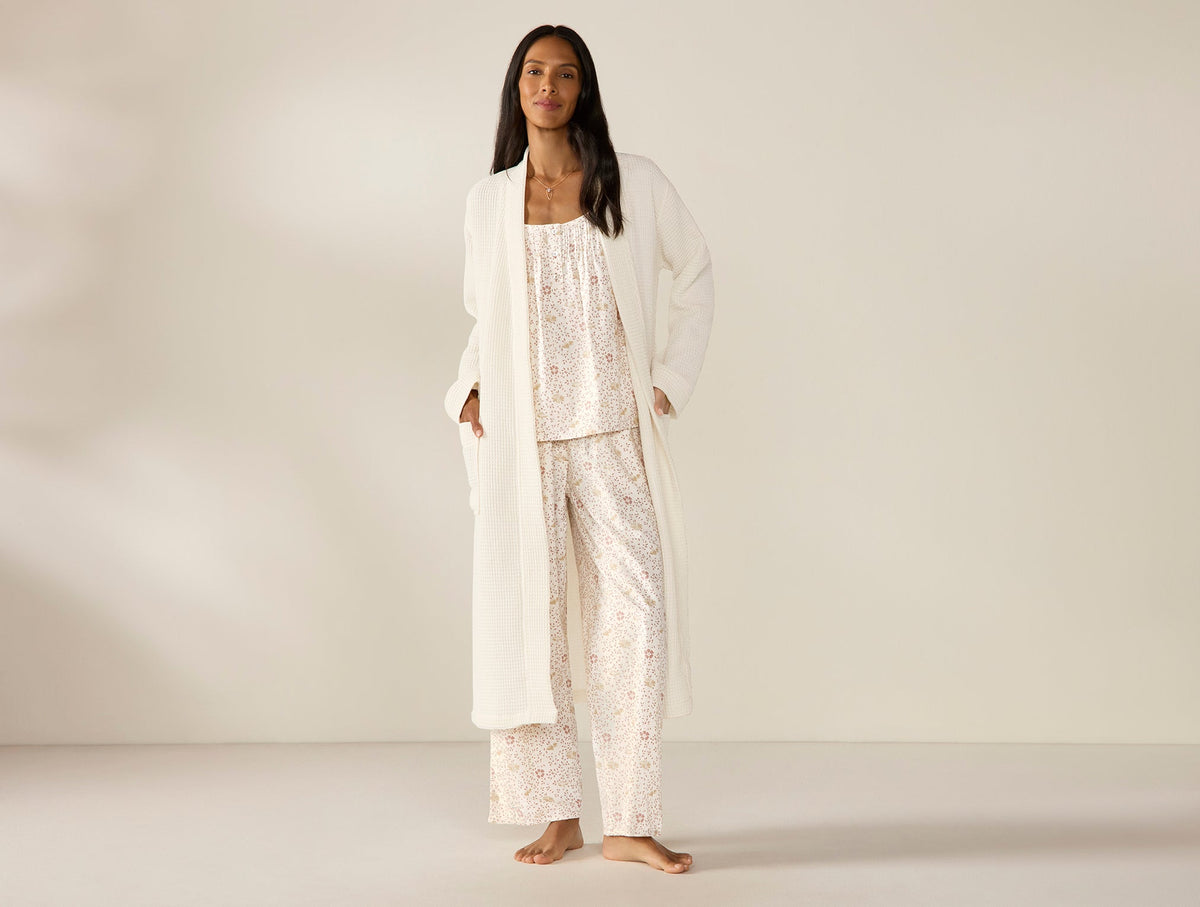 Unisex Organic Waffle Robe - Renewed