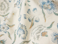 Viola Organic Print Duvet Cover - Coyuchi 