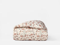 Viola Organic Print Duvet Cover - Coyuchi 