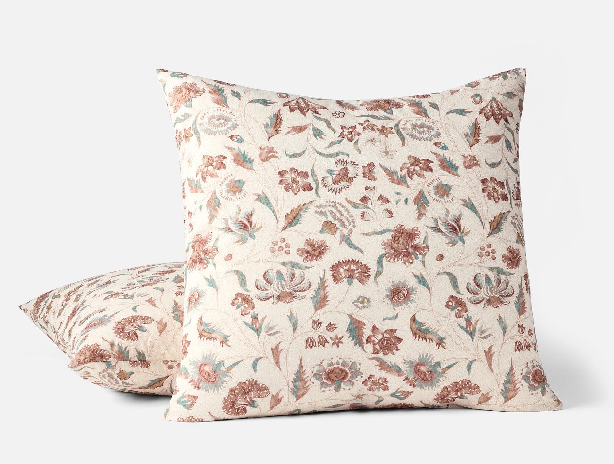 Viola Organic Print Sham - Coyuchi 