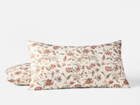 Viola Organic Print Sham - Coyuchi 