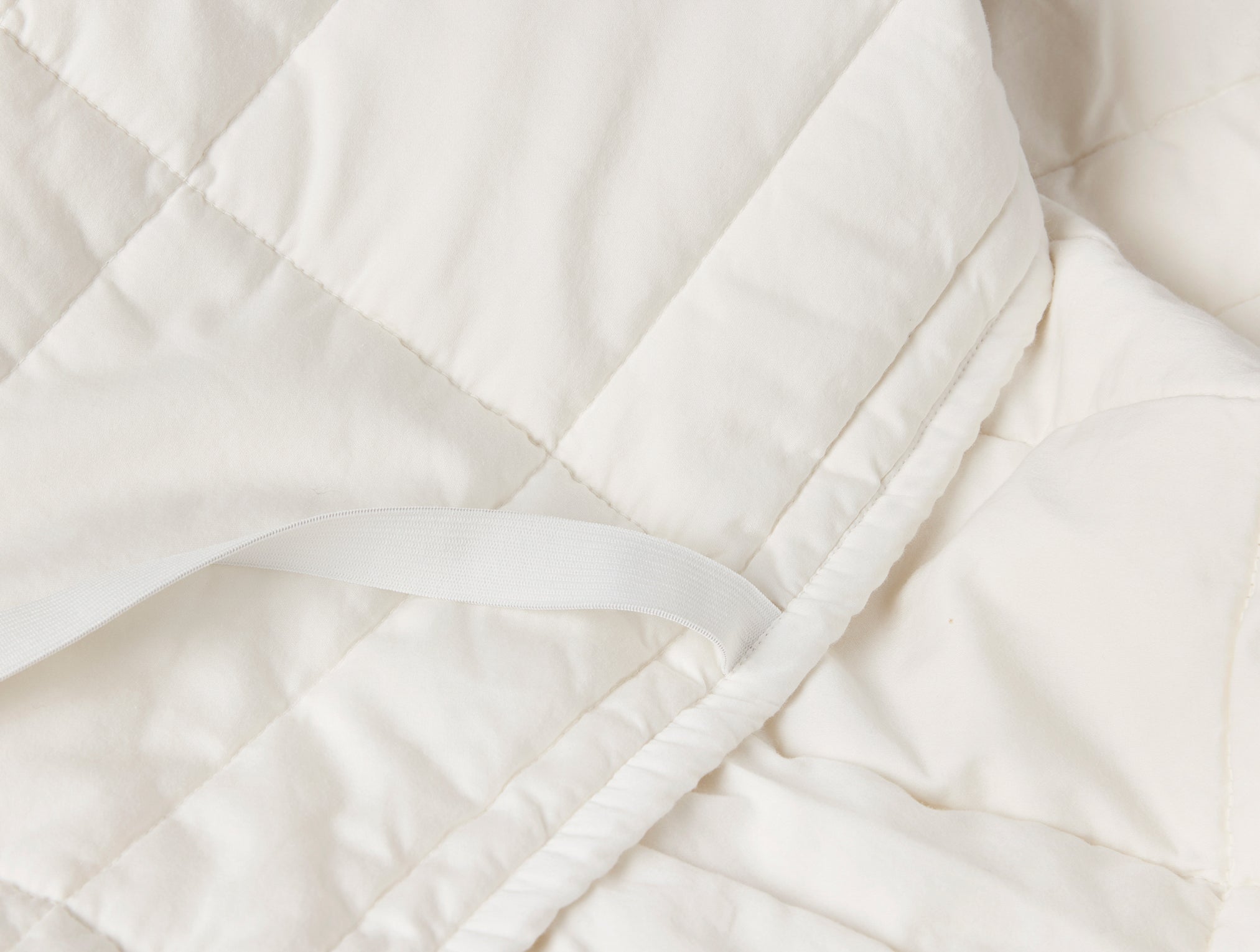 Washable Wool Filled Mattress Topper - Thumbnail 4