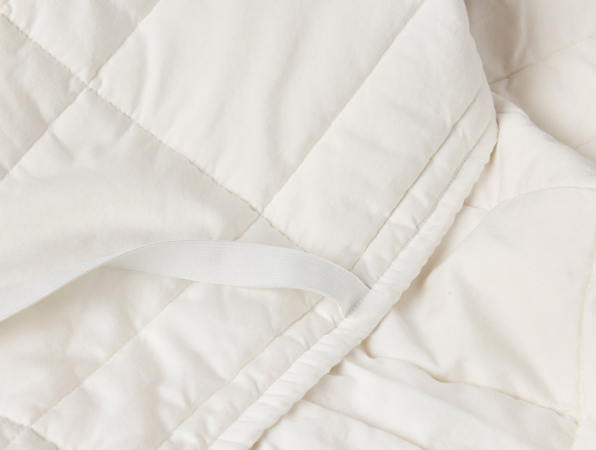 Washable Wool Filled Mattress Topper - Renewed