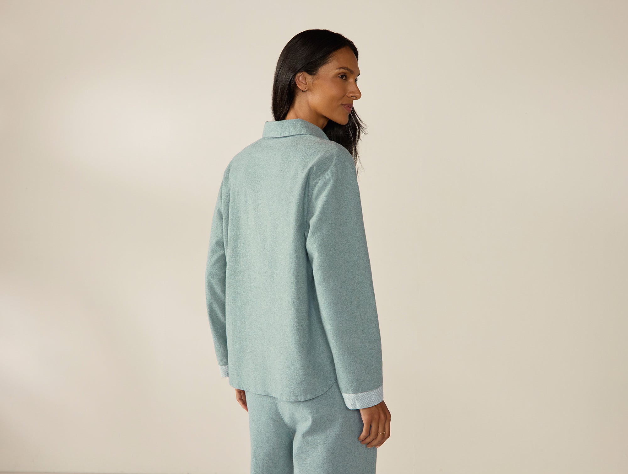 Women's Cloud Brushed Organic Flannel Pajama Set