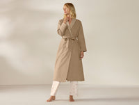 Women's Cloud Brushed Organic Flannel Robe