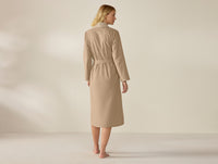 Women's Cloud Brushed Organic Flannel Robe