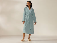 Women's Cloud Brushed Organic Flannel Robe