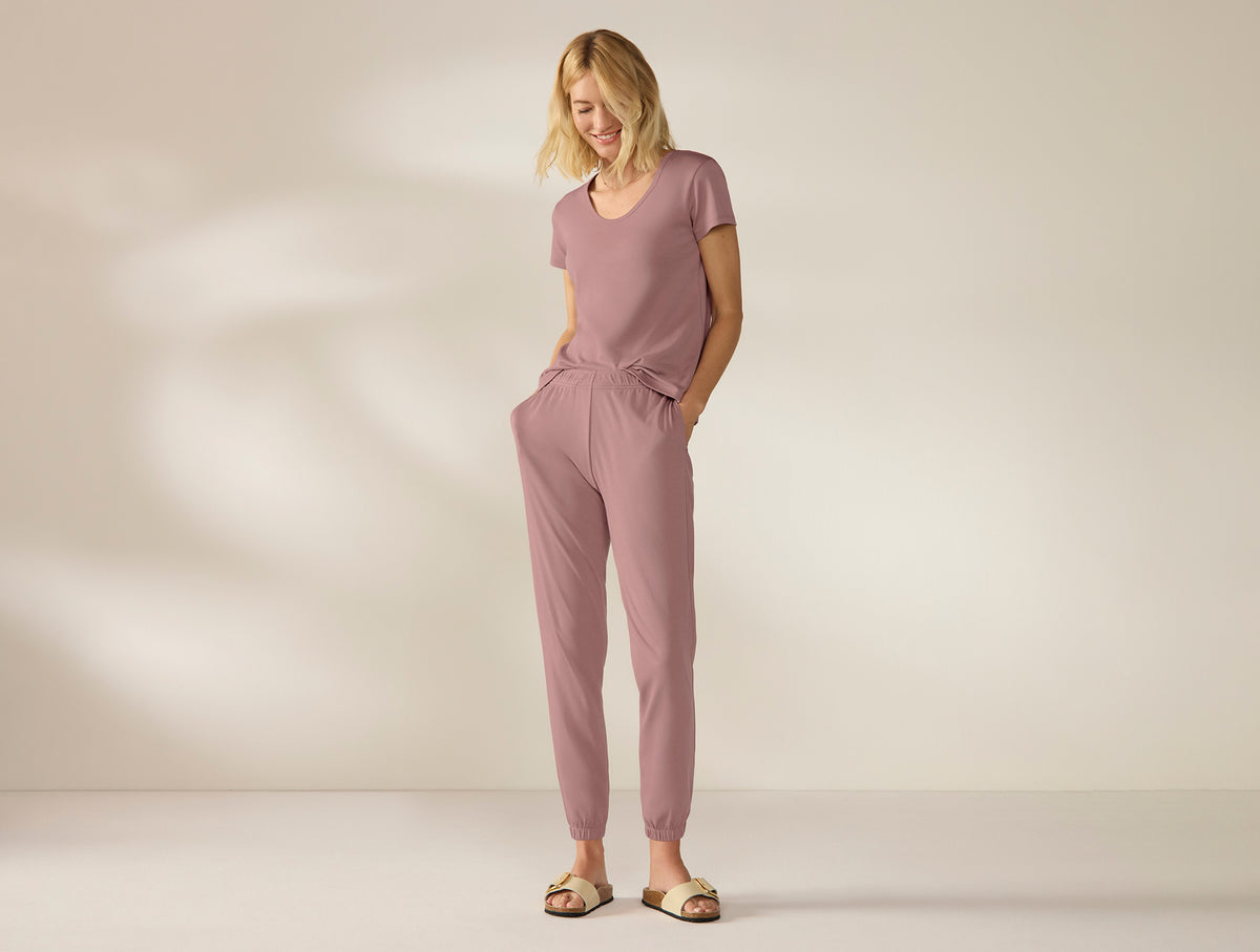 Women's Pima Organic Knit Jogger - Renewed