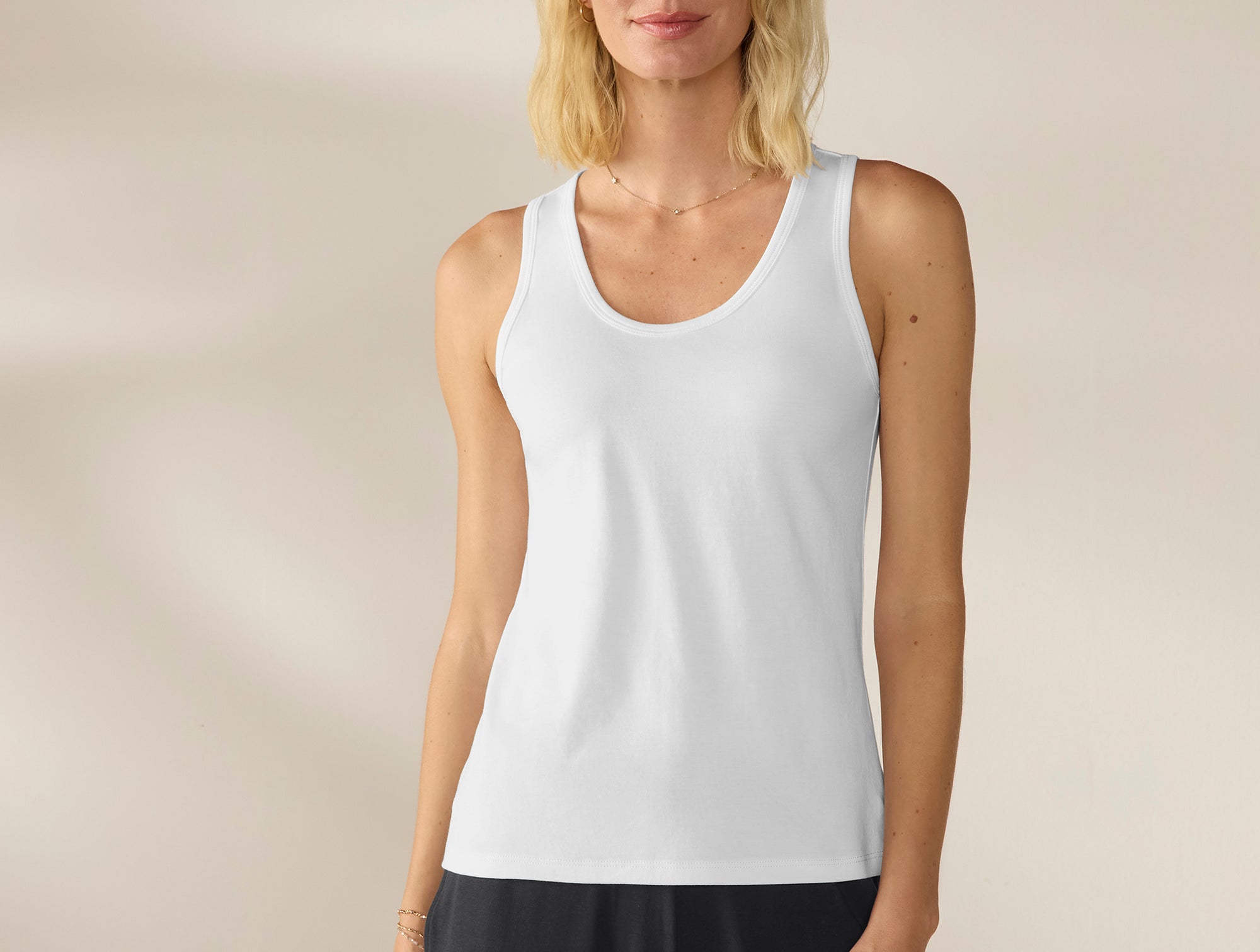 Women's Pima Organic Knit Tank Top
