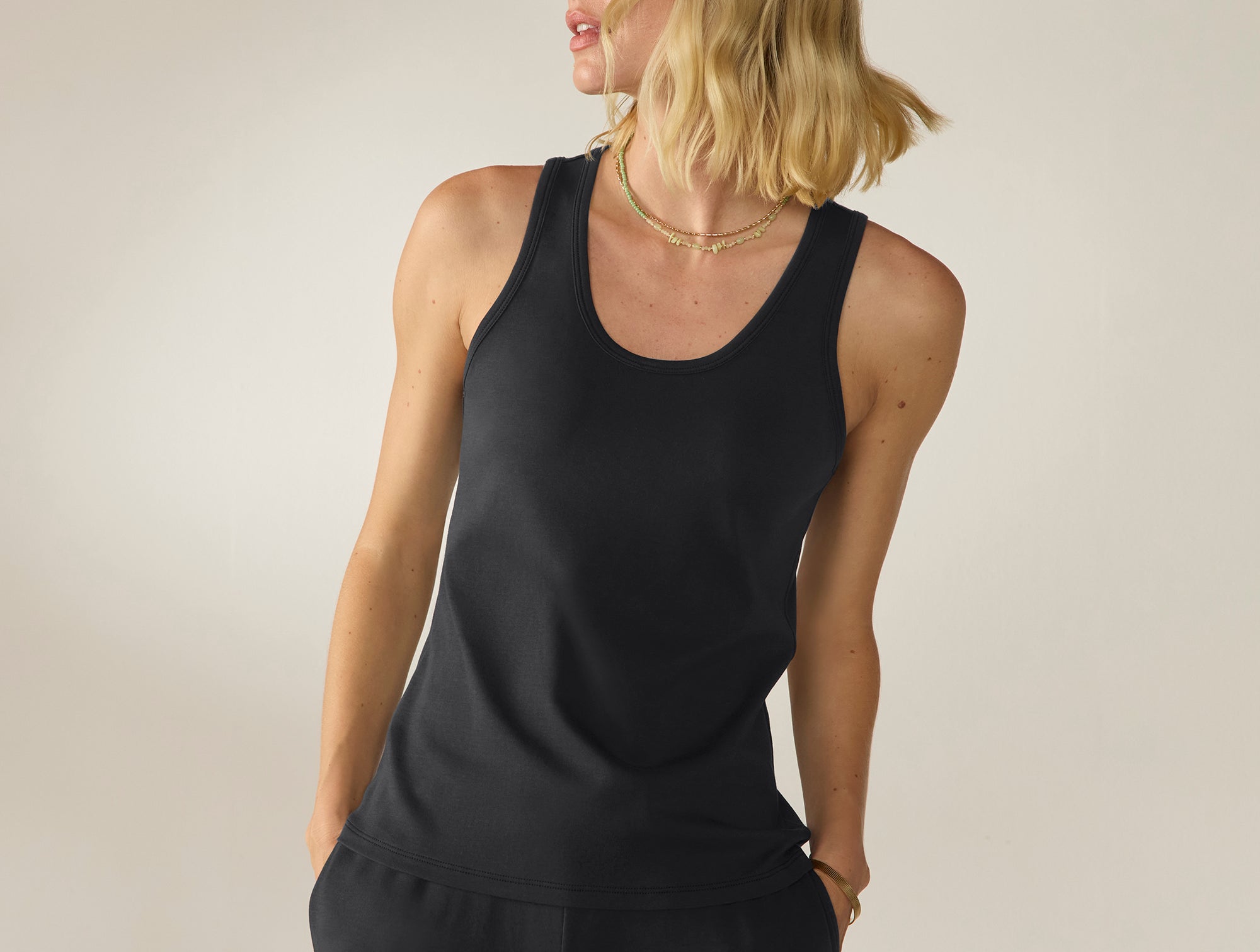 Women's Pima Organic Knit Tank Top