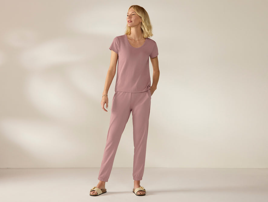 Women's Pima Organic Knit Tee