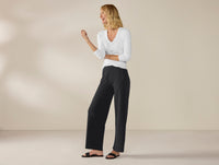 Women's Pima Organic Knit Wide Leg Pant