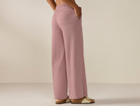 Women's Pima Organic Knit Wide Leg Pant - Renewed