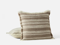 Alpaca Striped Decorative Throw Pillow Cover