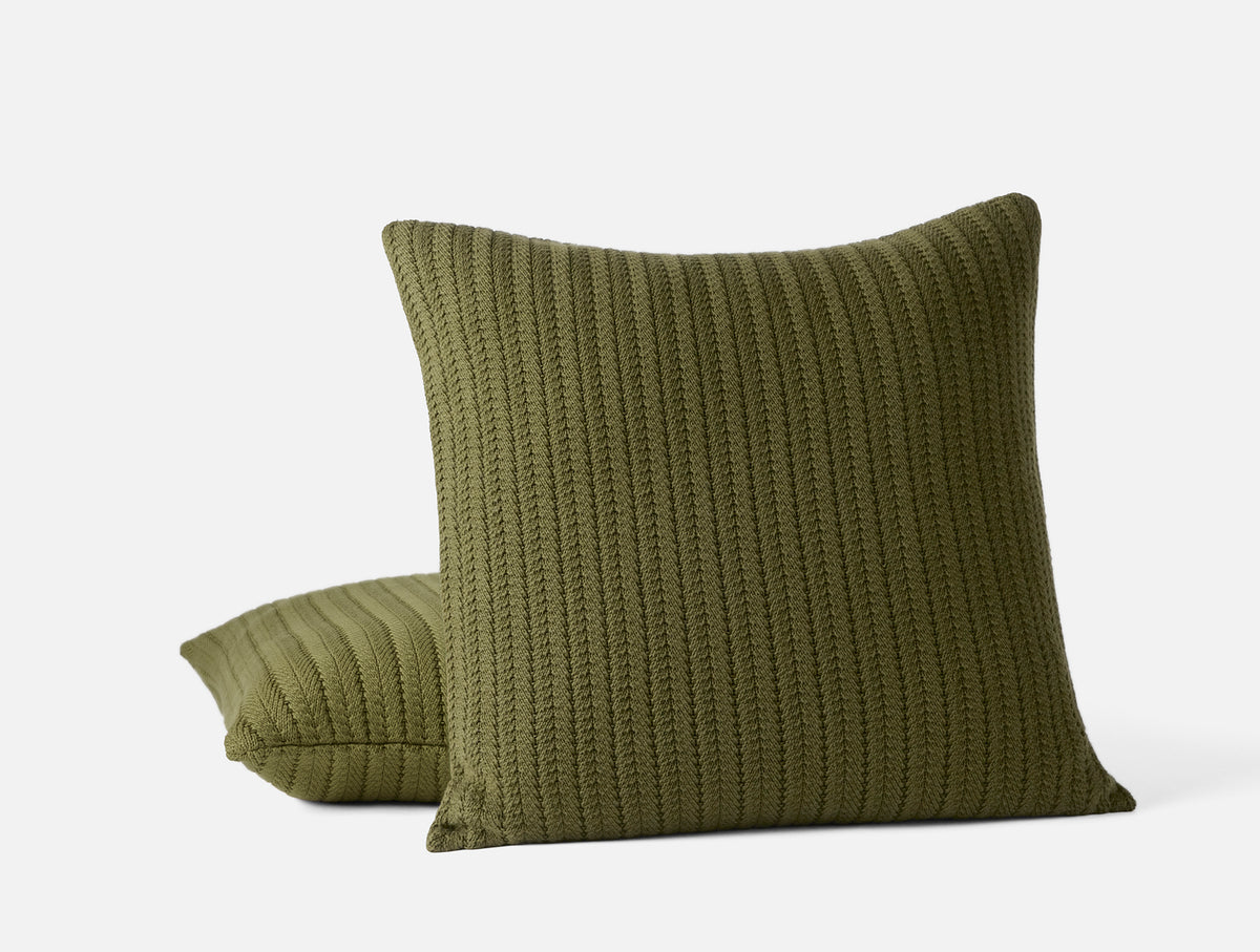 Casa Loma Organic Knit Decorative Pillow Cover