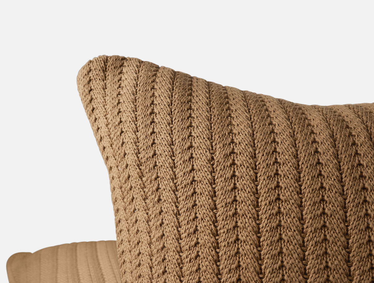 Casa Loma Organic Knit Decorative Pillow Cover