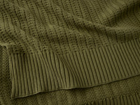Casa Loma Organic Knit Throw