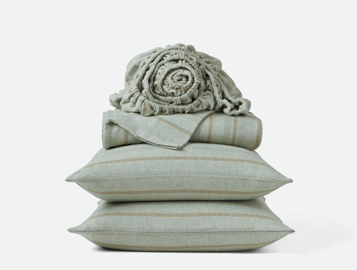 Cloud Brushed™ Organic Flannel Sheet Set