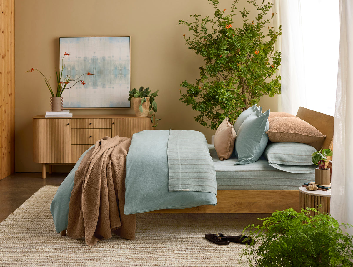 Cloud Brushed™ Organic Flannel Sheet Set
