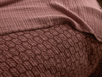 Mirada Organic Matelasse Throw