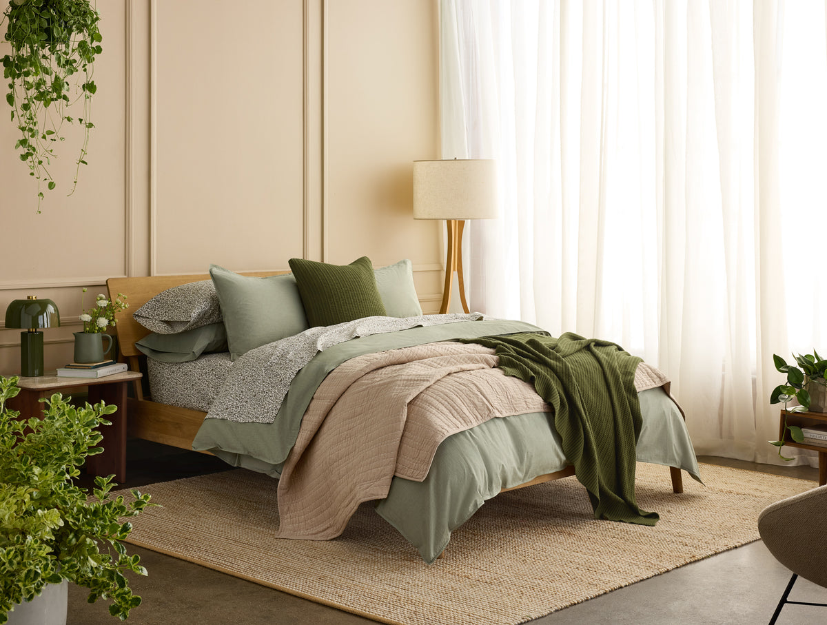 Casa Loma Organic Knit Throw