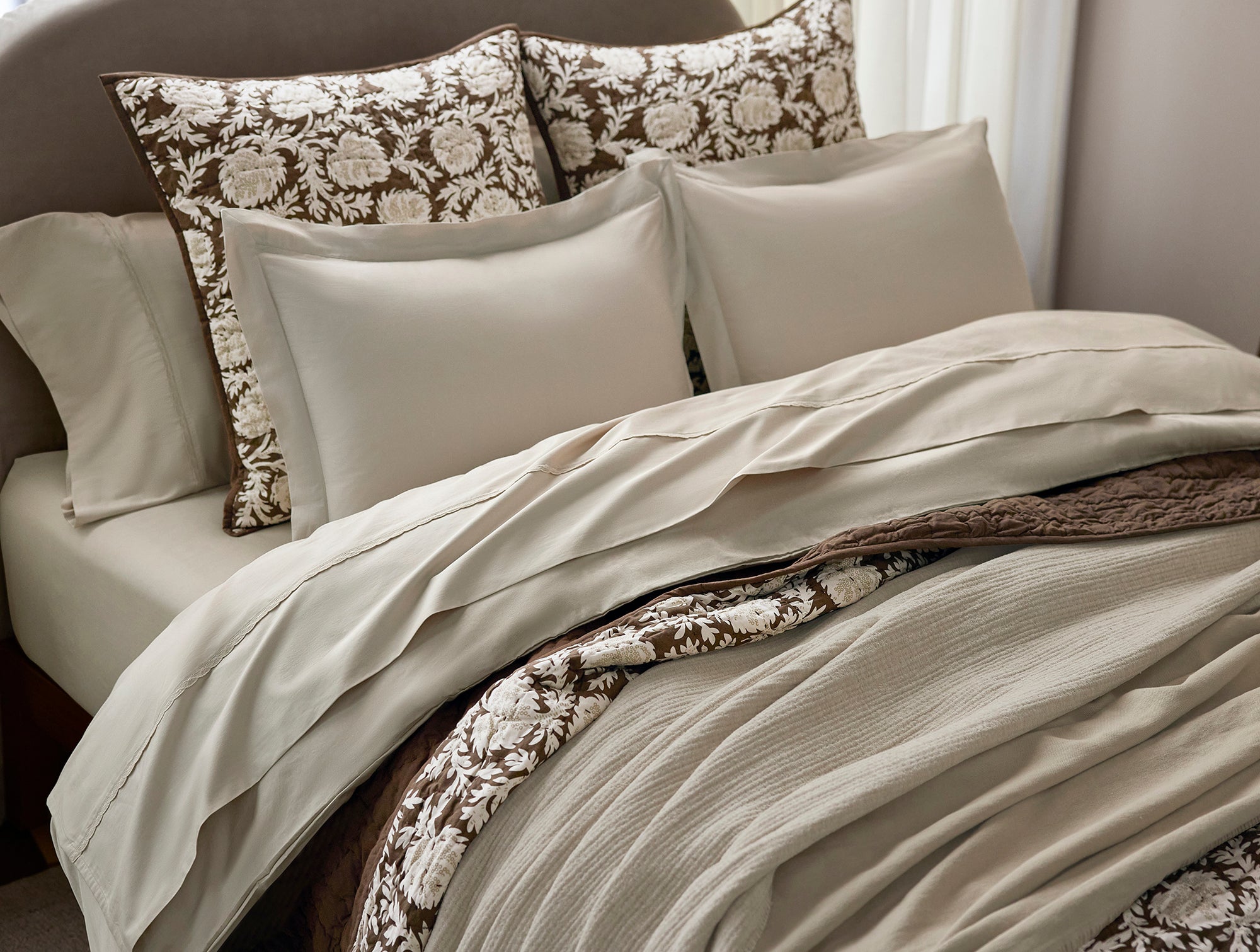 Robles Handstitched Organic Quilt