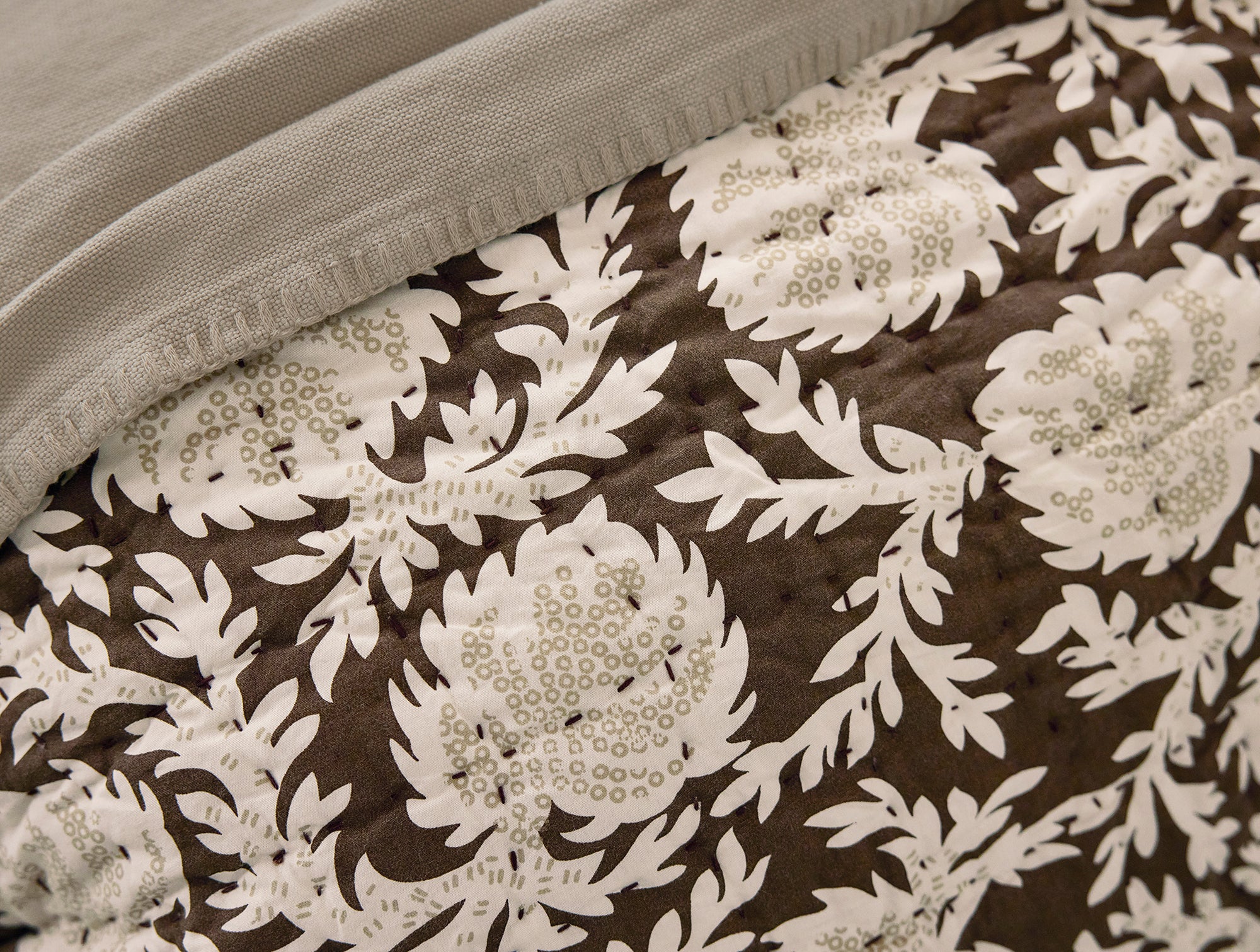 Robles Handstitched Organic Quilt