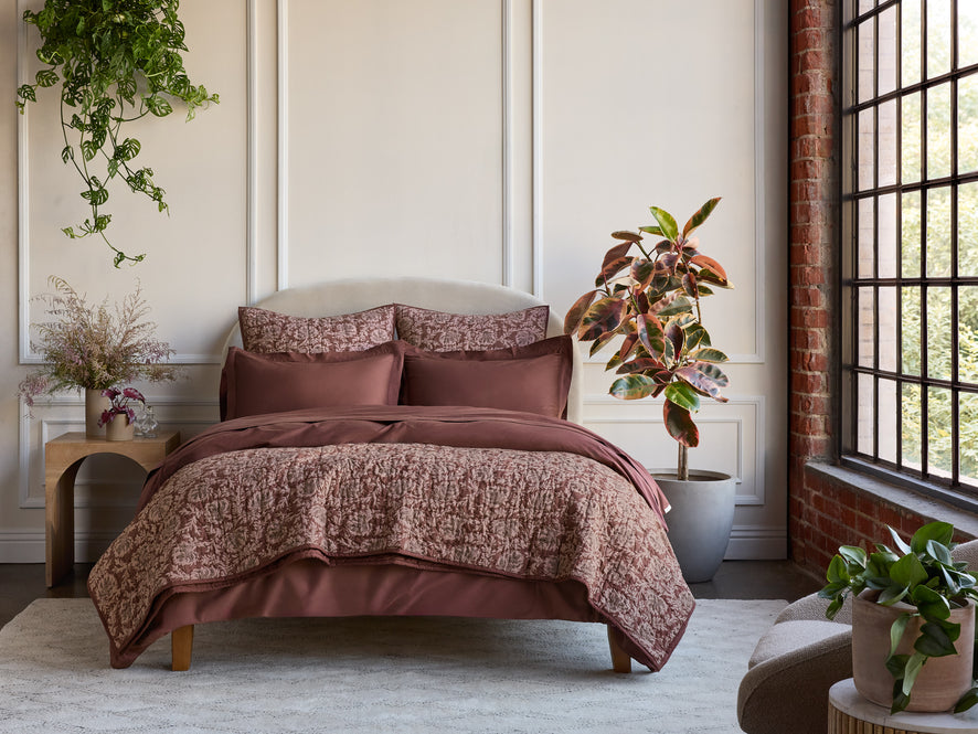Robles Handstitched Organic Quilt