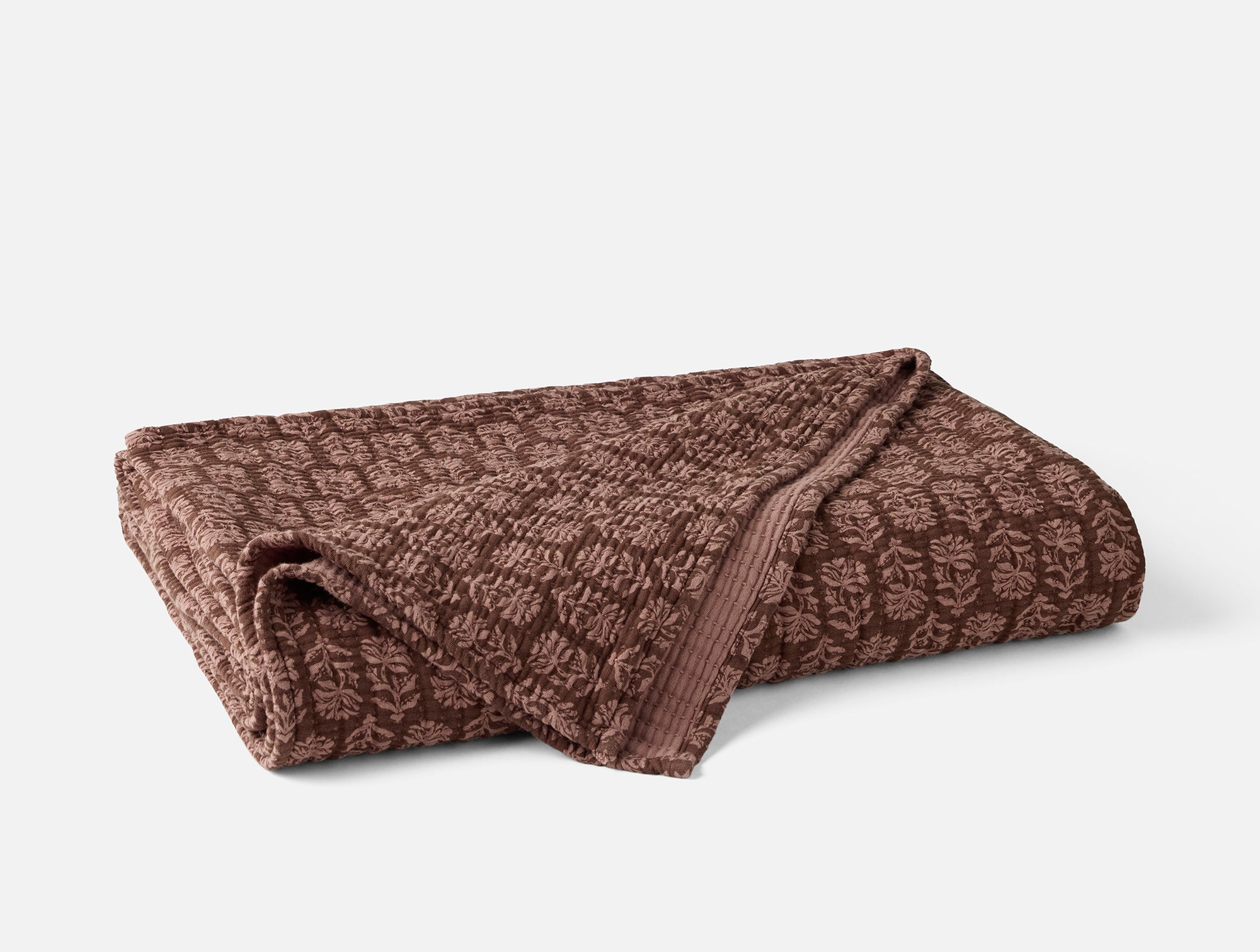 Mirada Organic Matelasse Coverlet