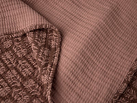 Mirada Organic Matelasse Throw