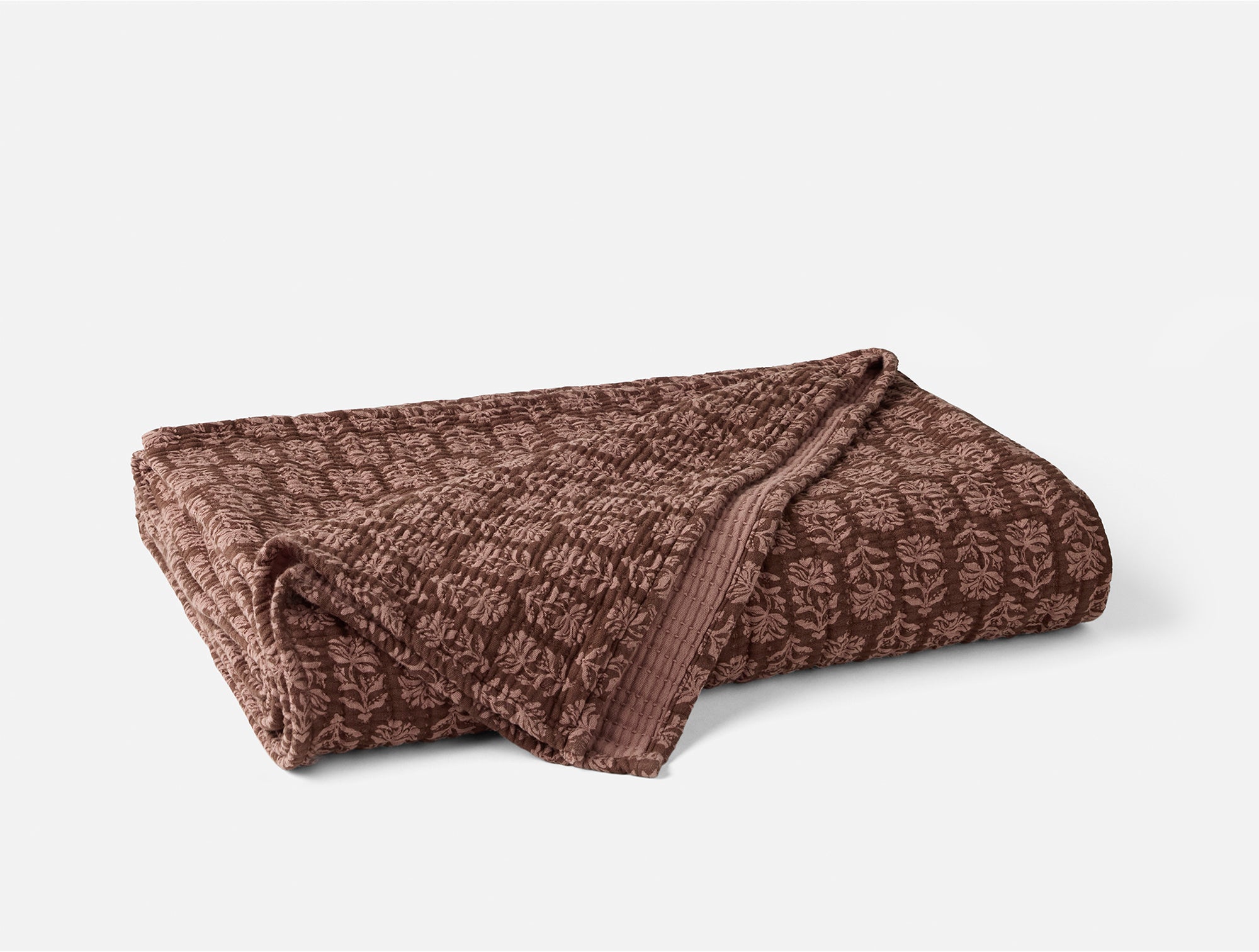 Mirada Organic Matelasse Throw