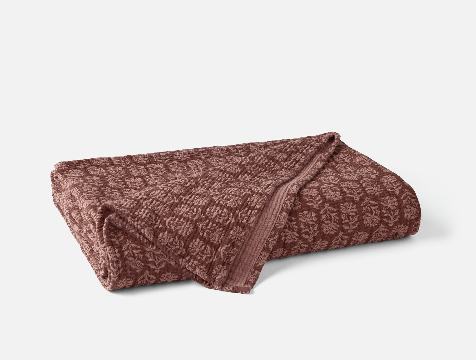 Mirada Organic Matelasse Throw