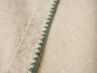 Olivos Embroidered Organic Linen Napkins