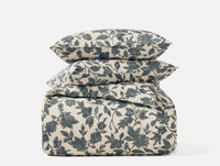 Ophelia Organic Print Duvet Set