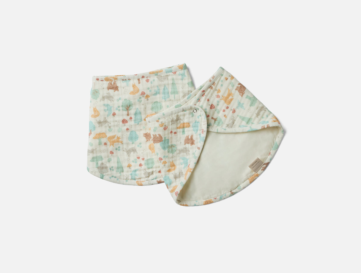 Organic Muslin Burp Cloth, Set of 2