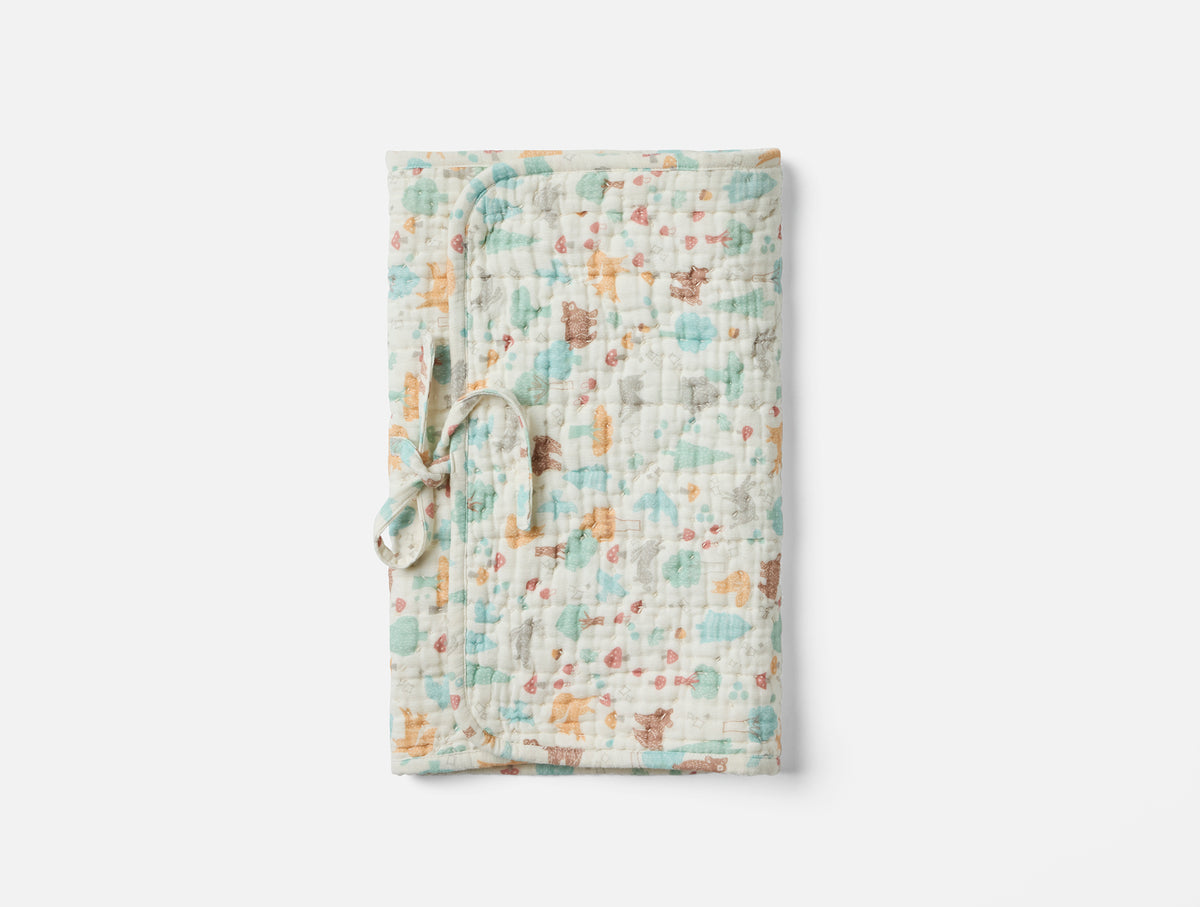 Organic Muslin Travel Changing Pad