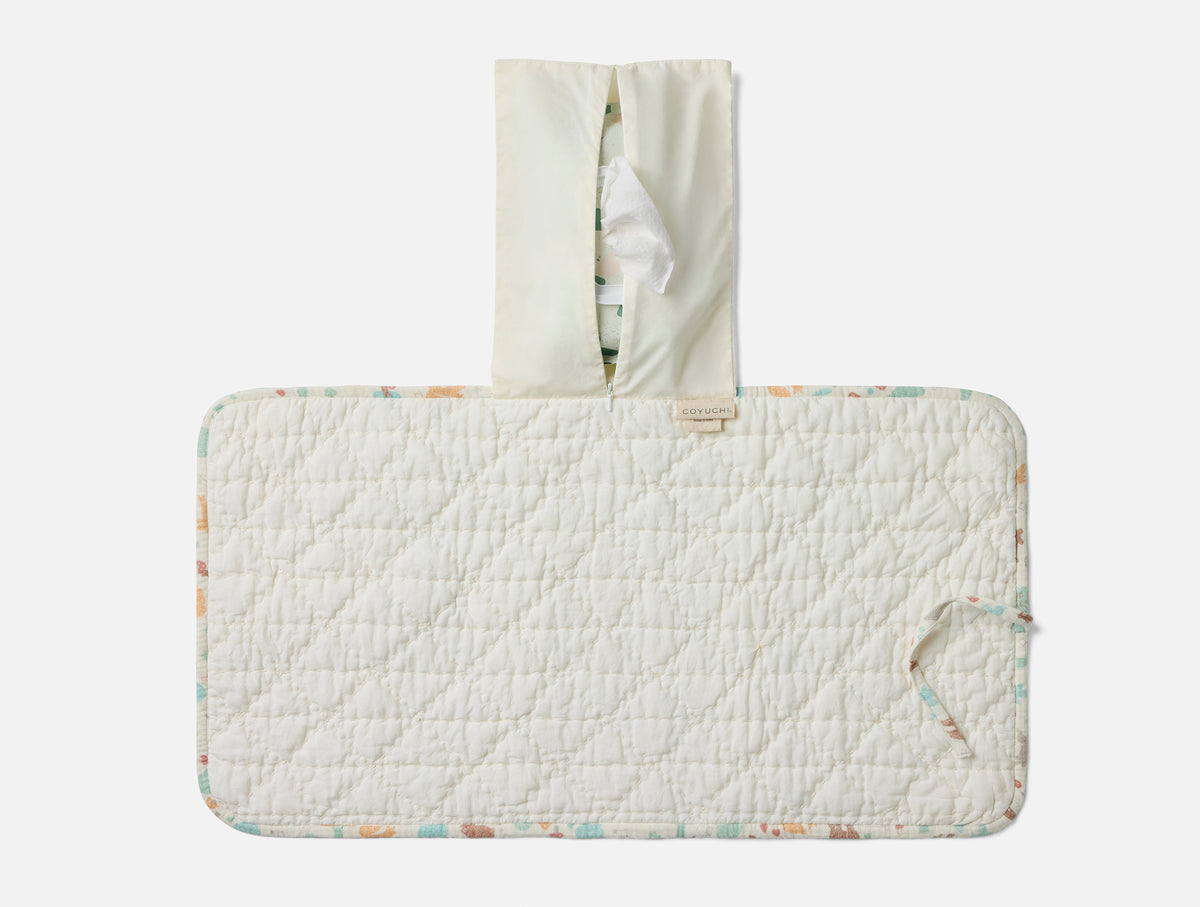 Organic Muslin Travel Changing Pad