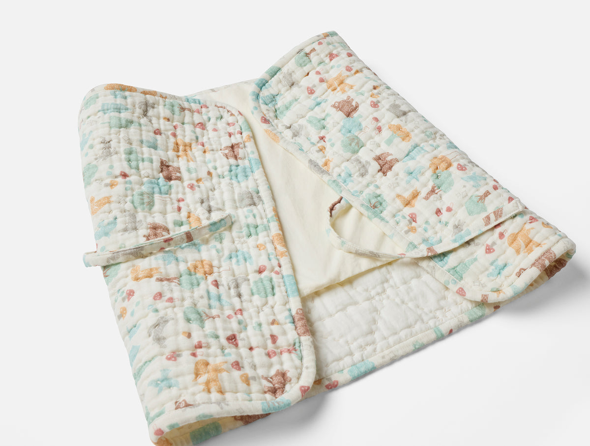 Organic Muslin Travel Changing Pad