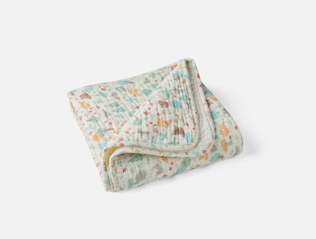 Organic Muslin Toddler Quilt
