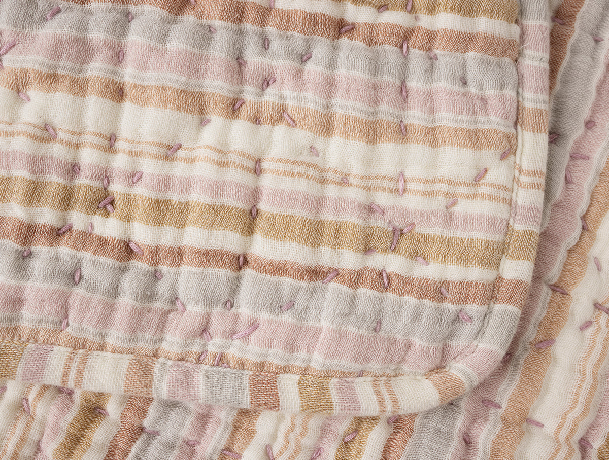Organic Muslin Toddler Quilt