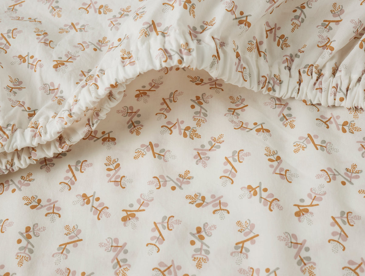 Organic Crinkled Percale™ Crib Sheet