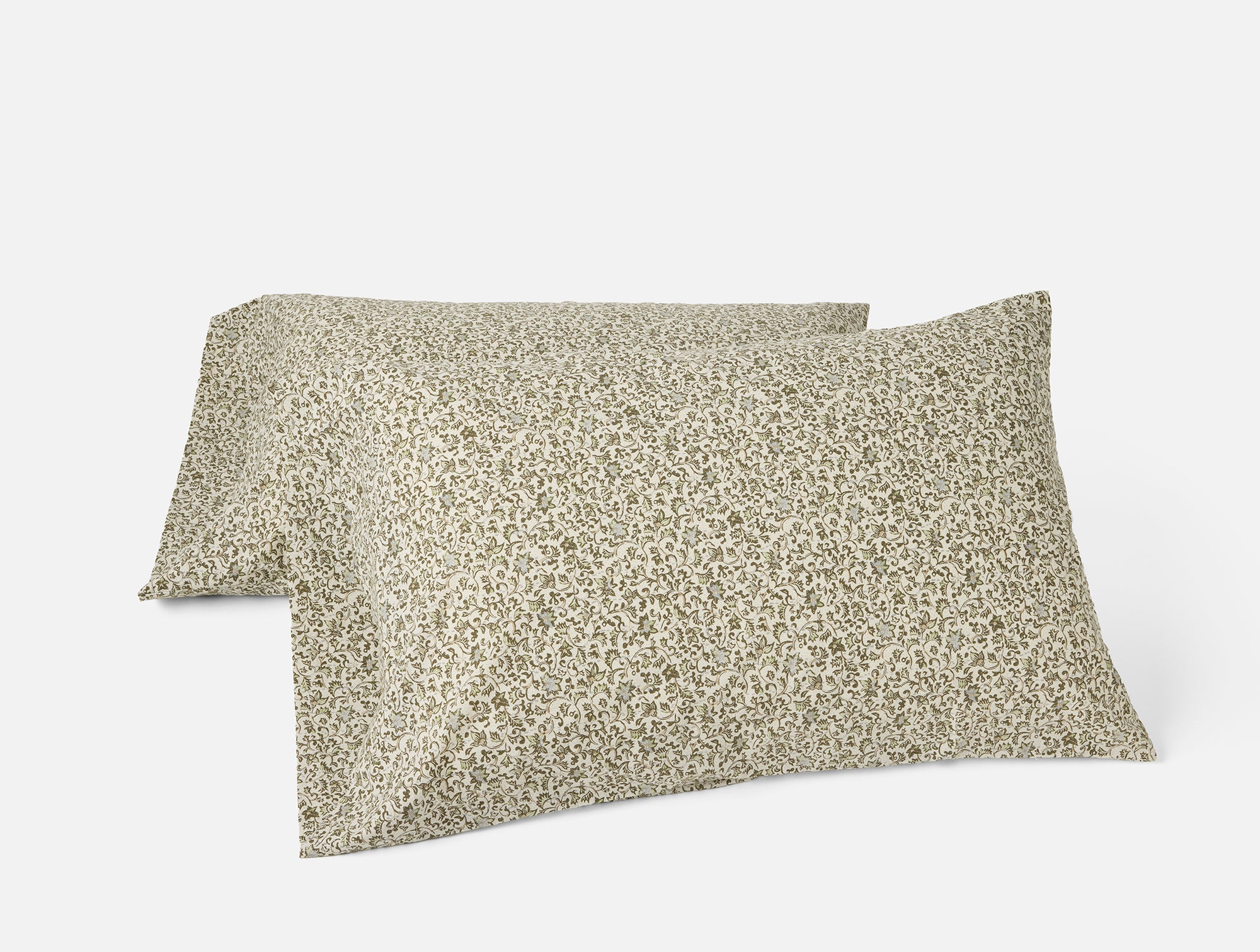 Organic Print Percale Pillowcases