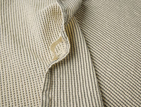 Organic Waffle Plaid Kitchen Towels, Set of 2