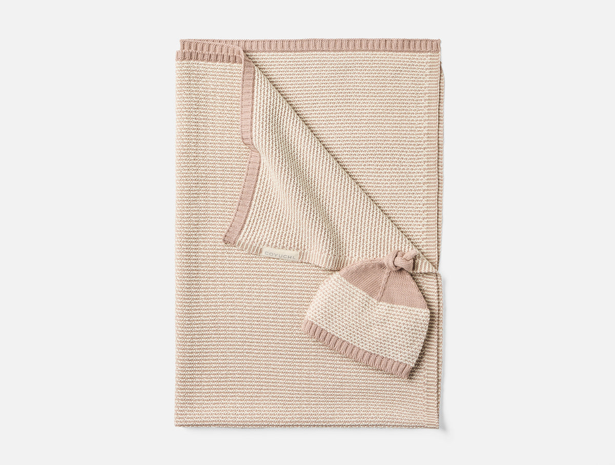 Robin Organic Knit Baby Gift Set