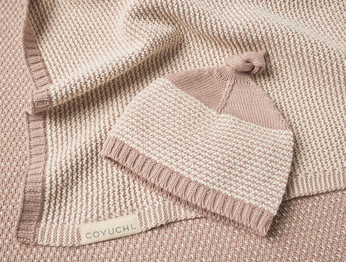 Robin Organic Knit Baby Gift Set