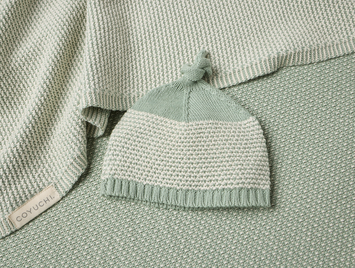Robin Organic Knit Baby Gift Set