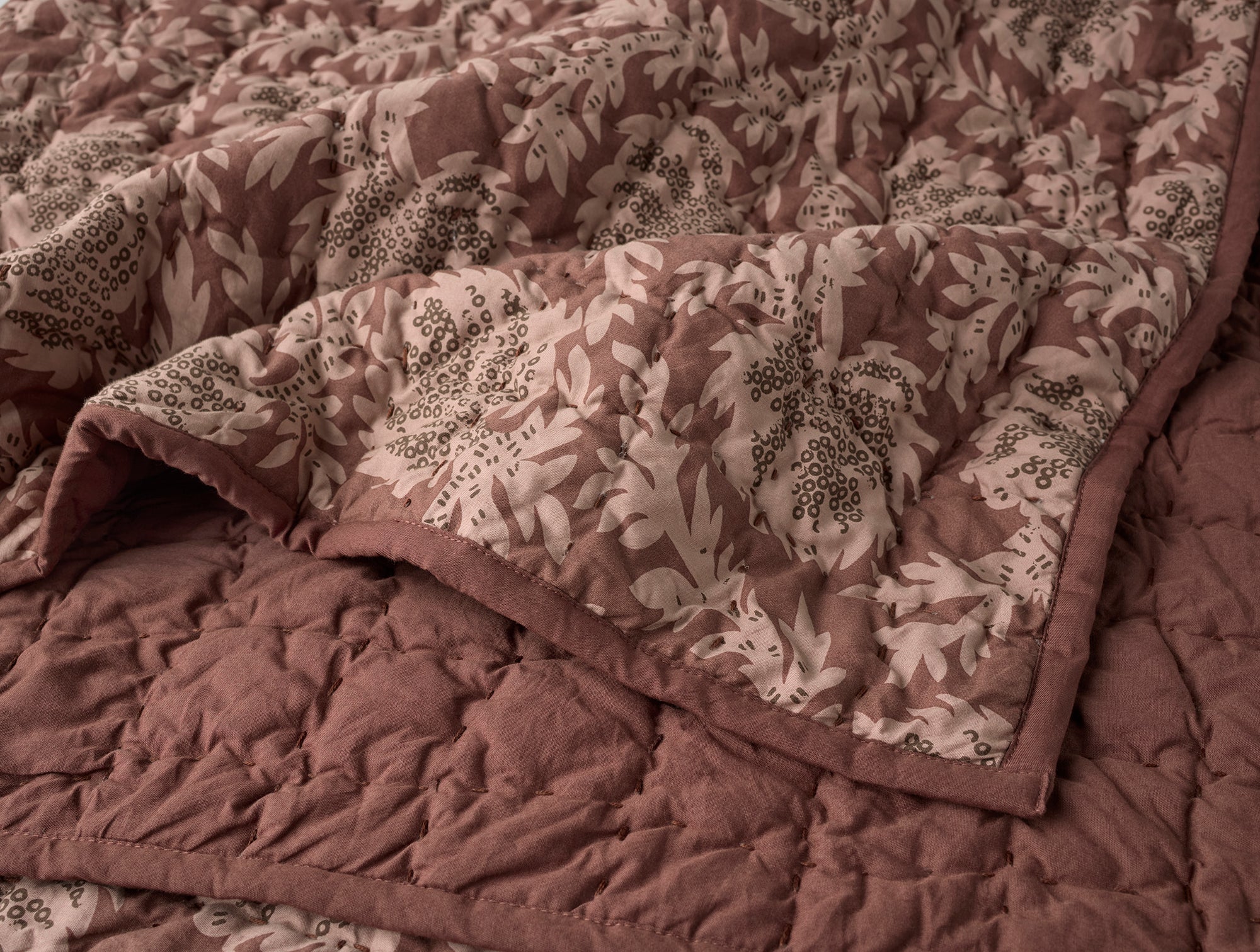 Robles Handstitched Organic Quilt